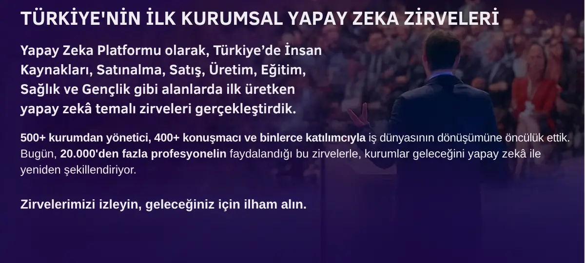 Yapay Zeka Zirveleri, AI SUMMIT