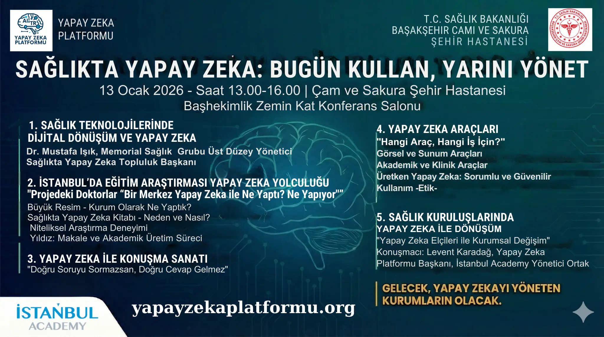 Çam ve Sakura Şehir Hastanesi’nde Sağlıkta Yapay Zekâ Buluşması