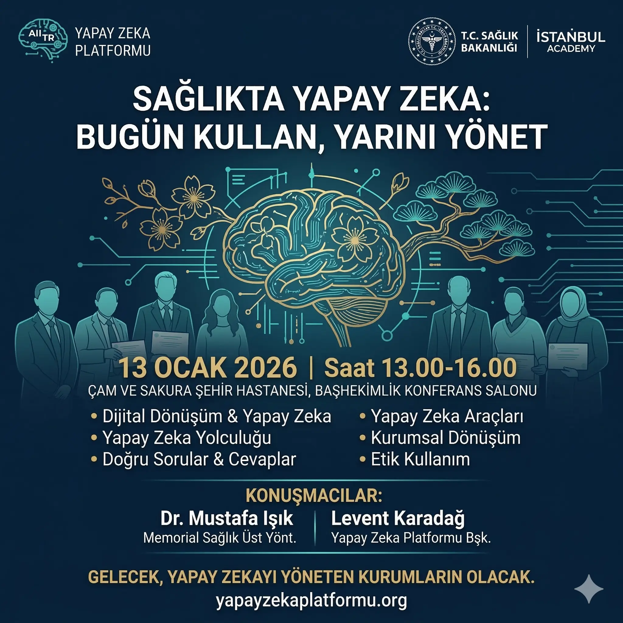 Çam ve Sakura Şehir Hastanesi’nde Sağlıkta Yapay Zekâ Buluşması